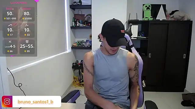 Bruno santos1 online show from March 25, 2026, 3:00 pm