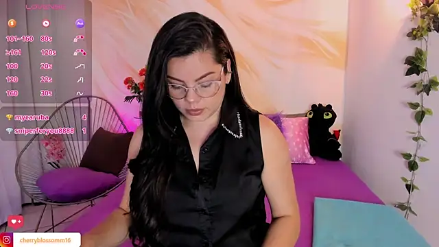 cherryblossomm01 online show from April 6, 2026, 11:28 pm