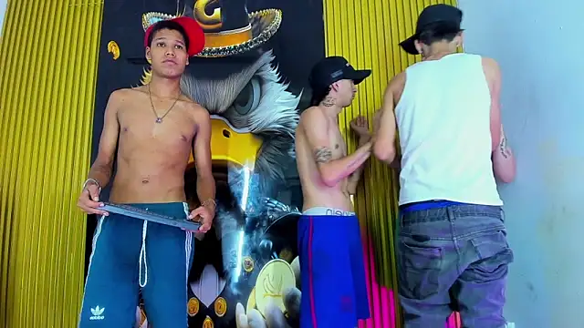 Gang Members xxx  online show from April 15, 2026, 4:55 pm