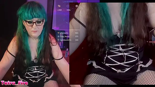 Snapshot of Tetra_Fire chatting on July 10, 2026, 2:11 am Tetra Fire online show from July 10, 2026, 2:11 am
