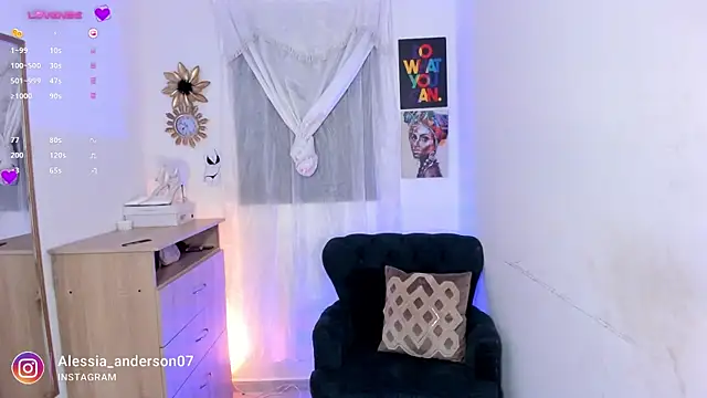 alessia anderson online show from March 5, 2025, 2:57 am