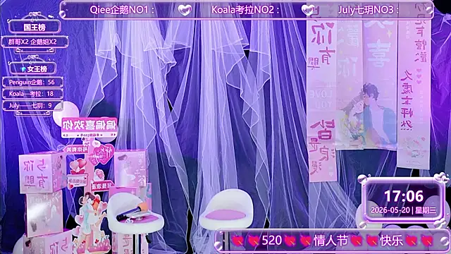 Zo-007 online show from May 20, 2026, 9:06 am