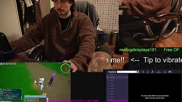 BigDickPlaya101 online show from May 24, 2026, 7:41 am