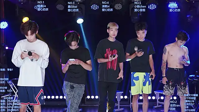 Snapshot of AOA-ACE chatting on August 3, 2026, 8:55 am AOA-ACE online show from August 3, 2026, 8:55 am