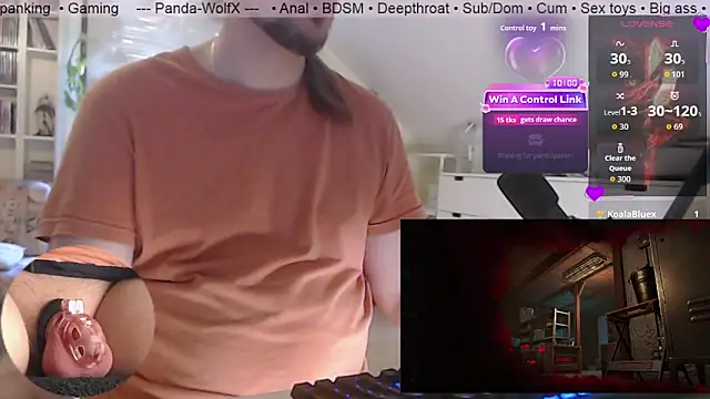 Panda-WolfX online show from July 6, 2026, 3:36 pm