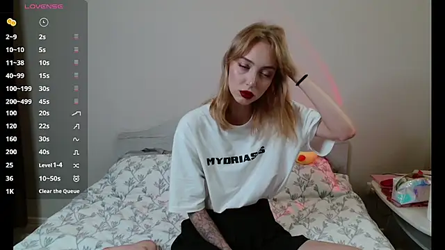 IvoryDoll online show from August 9, 2026, 4:13 pm