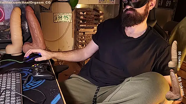 AnalOrgasm CG online show from February 25, 2025, 11:37 pm