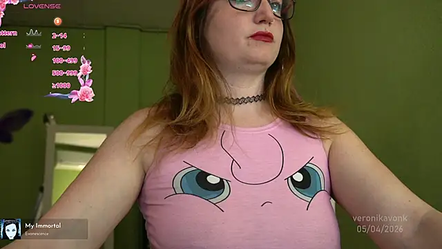 Veronikavonk online show from April 5, 2026, 7:31 pm