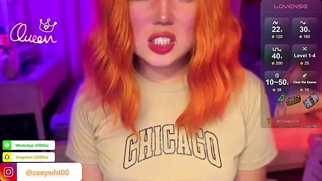 Snapshot of HOTnWILDalice chatting on February 5, 2026, 3:57 am HOTnWILDalice online show from February 5, 2026, 3:57 am