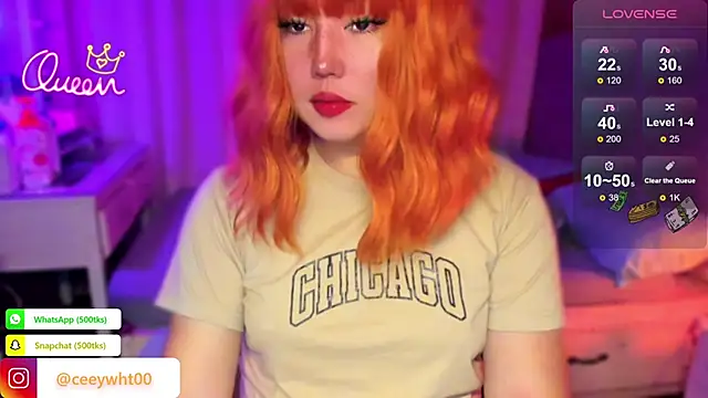 Snapshot of HOTnWILDalice chatting on February 6, 2026, 2:51 am HOTnWILDalice online show from February 6, 2026, 2:51 am