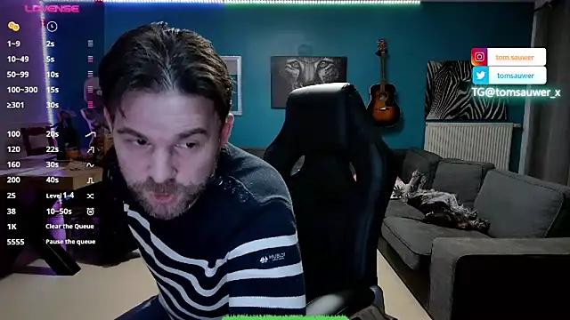 Snapshot of tom_sauwer chatting on December 9, 2024, 9:37 pm tom sauwer online show from December 9, 2024, 9:37 pm