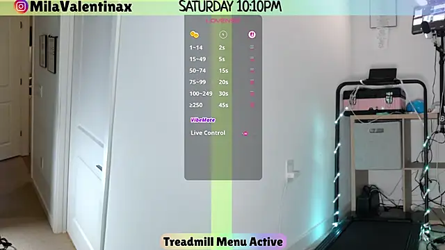 MilaValentina online show from September 14, 2025, 2:12 am