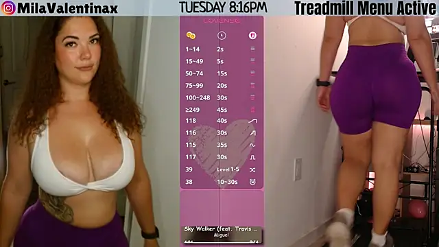 MilaValentina online show from May 20, 2026, 12:18 am