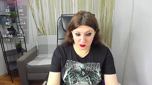 Black Black Rose online show from October 25, 2025, 8:31 pm