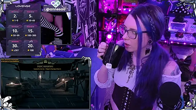 AnneSao online show from March 20, 2025, 11:12 pm