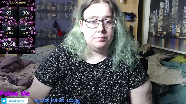 JannetPie online show from February 14, 2026, 3:45 pm