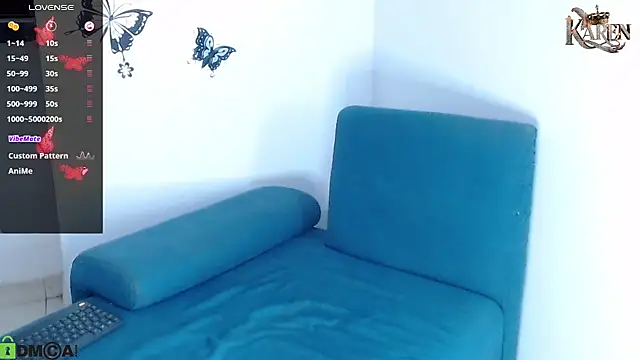 karen sofia  online show from March 26, 2026, 11:35 pm