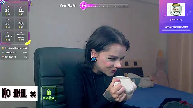 Dark  Elf online show from October 28, 2025, 10:20 pm