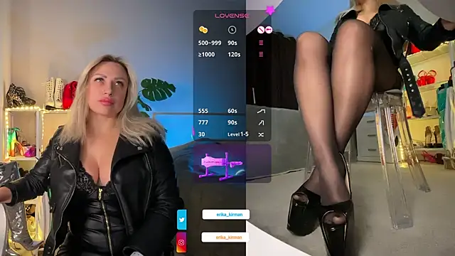 Erika Kirman online show from February 1, 2025, 6:51 pm