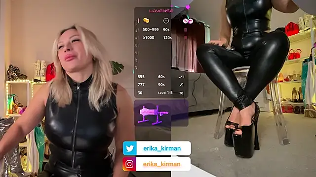 Erika Kirman online show from January 31, 2025, 3:22 pm