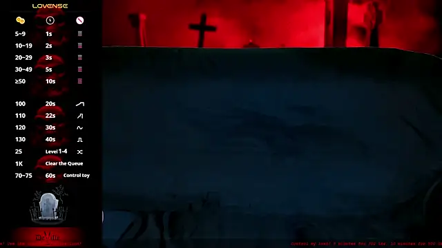 Demona DeVille online show from February 13, 2025, 9:38 pm