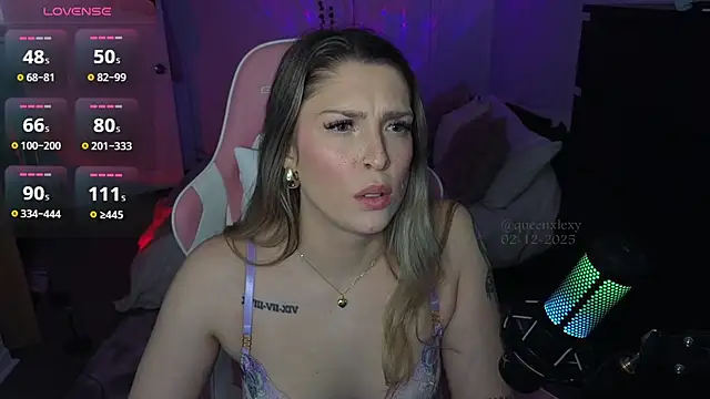 queenxlexy online show from February 12, 2025, 7:56 pm