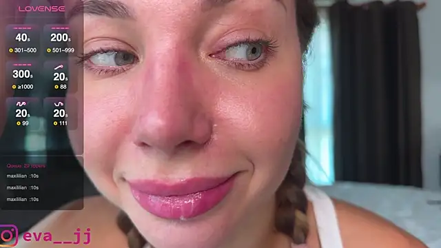 Eva JJ online show from March 23, 2025, 5:32 am