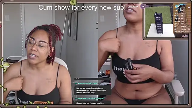 Snapshot of Cheybaaee chatting on February 1, 2025, 7:23 pm Cheybaaee online show from February 1, 2025, 7:23 pm