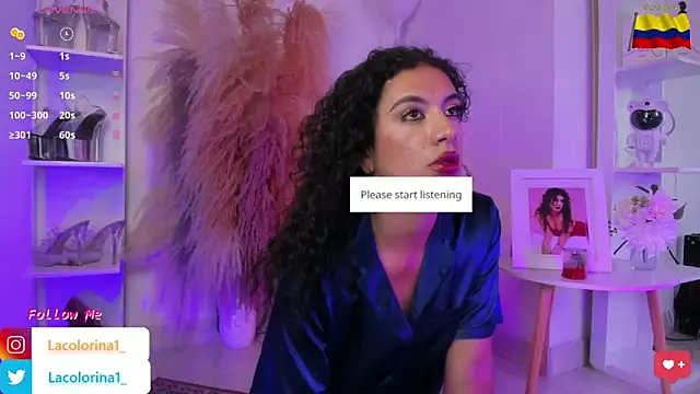 LaColorina  online show from September 24, 2025, 6:03 pm