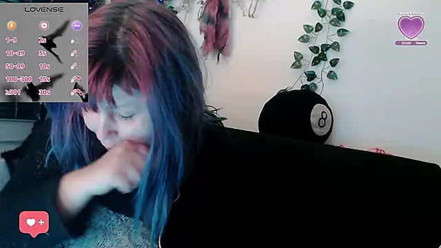 Psychobitch7 online show from October 30, 2025, 9:33 pm