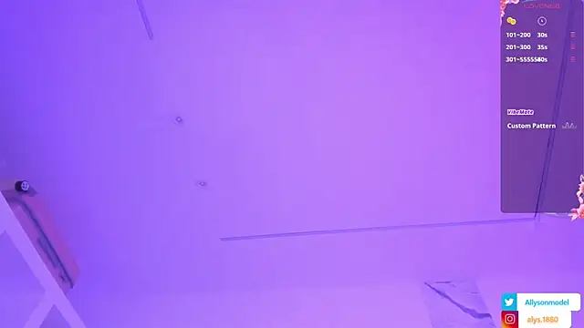 alysson 18 online show from February 23, 2026, 1:23 pm