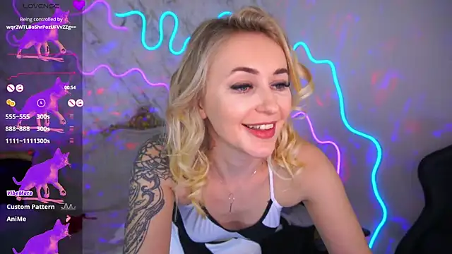 GraceCandy online show from February 9, 2025, 1:22 am