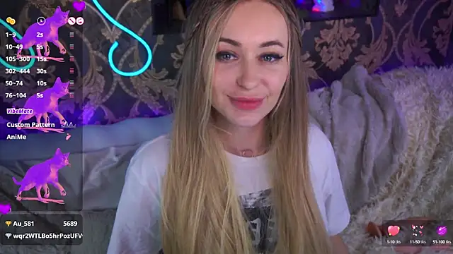 GraceCandy online show from February 25, 2025, 10:42 pm