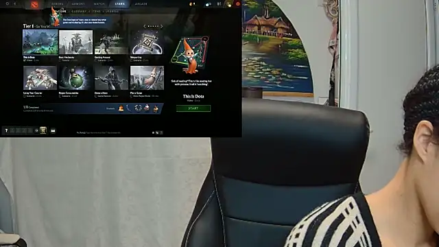 Snapshot of AaliyahHarris chatting on January 7, 2025, 8:10 pm AaliyahHarris online show from January 7, 2025, 8:10 pm