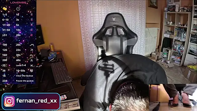 fernan redsxxx online show from April 17, 2026, 4:10 pm