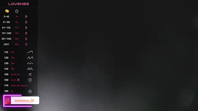 meedussa 20  online show from January 17, 2026, 7:56 am