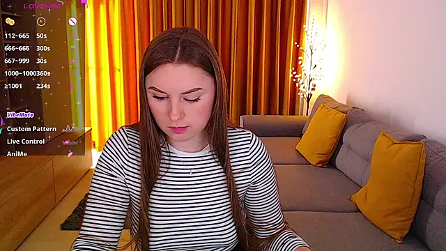  Mia Adams online show from February 12, 2025, 12:55 pm