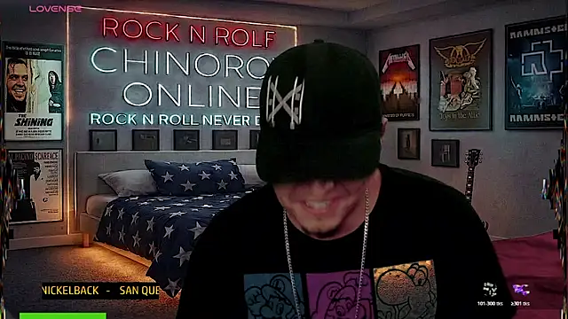 chino roz online show from May 18, 2026, 6:12 pm