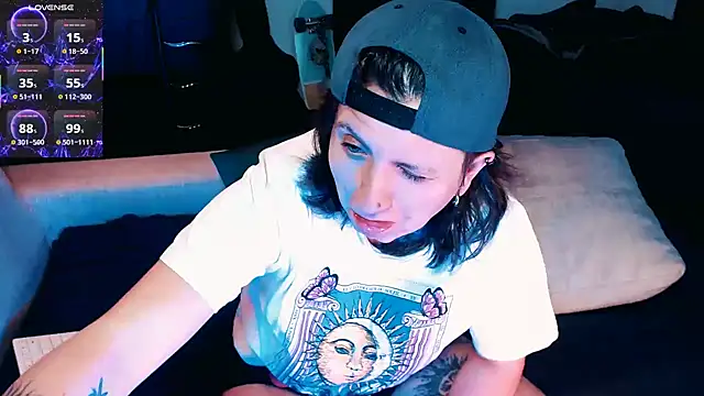 Marieblueeyes online show from October 4, 2025, 7:10 am