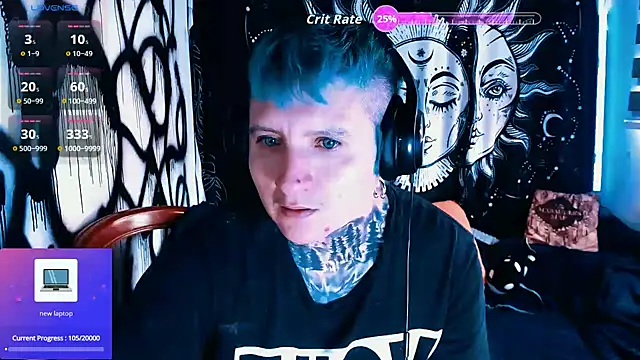 Marieblueeyes online show from April 9, 2026, 7:31 pm