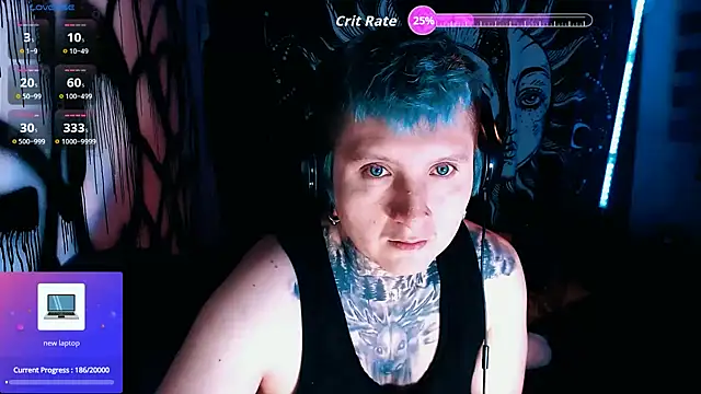 Marieblueeyes online show from April 13, 2026, 4:05 am