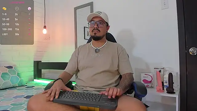 DaviidEvans  online show from October 7, 2025, 12:50 pm