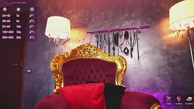 EmpressDesires online show from March 9, 2025, 9:35 am