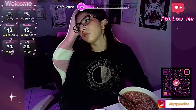 Snapshot of Abysparadise chatting on June 10, 2026, 2:35 am Abysparadise online show from June 10, 2026, 2:35 am