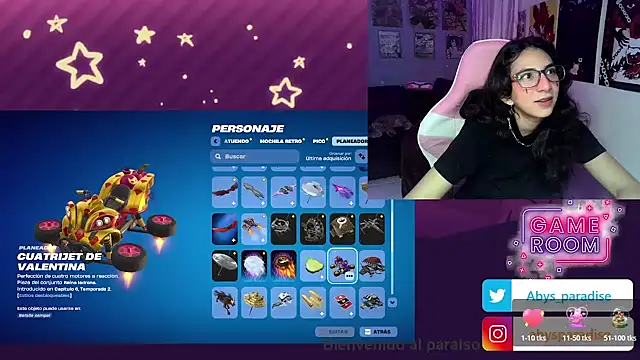 Abysparadise online show from December 5, 2025, 4:55 am