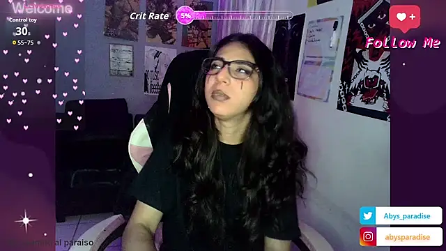 Abysparadise online show from March 20, 2026, 2:01 am