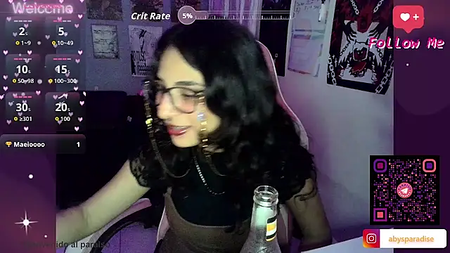 Snapshot of Abysparadise chatting on July 4, 2026, 4:41 am Abysparadise online show from July 4, 2026, 4:41 am