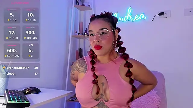 andrea lopezz  online show from February 24, 2025, 11:52 pm