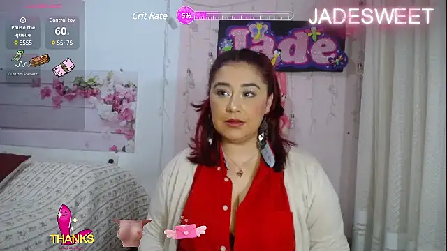 JADE SWEET2 online show from February 9, 2025, 6:47 pm