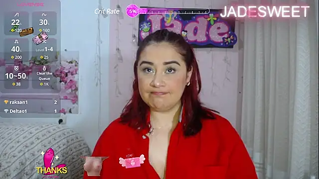 JADE SWEET2 online show from February 2, 2025, 6:53 pm